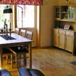 dining area in the living room